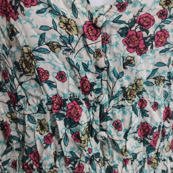 NWT Dear John Puff Sleeve Blouse sz XL - Picture 7 of 7